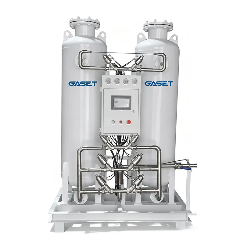 Twin-Tower Oxygen Generator for Glass Blowing